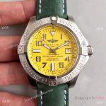 AAA Copy Breitling Avenger II Seawolf SS Yellow Dial Watch Asian ETA2836